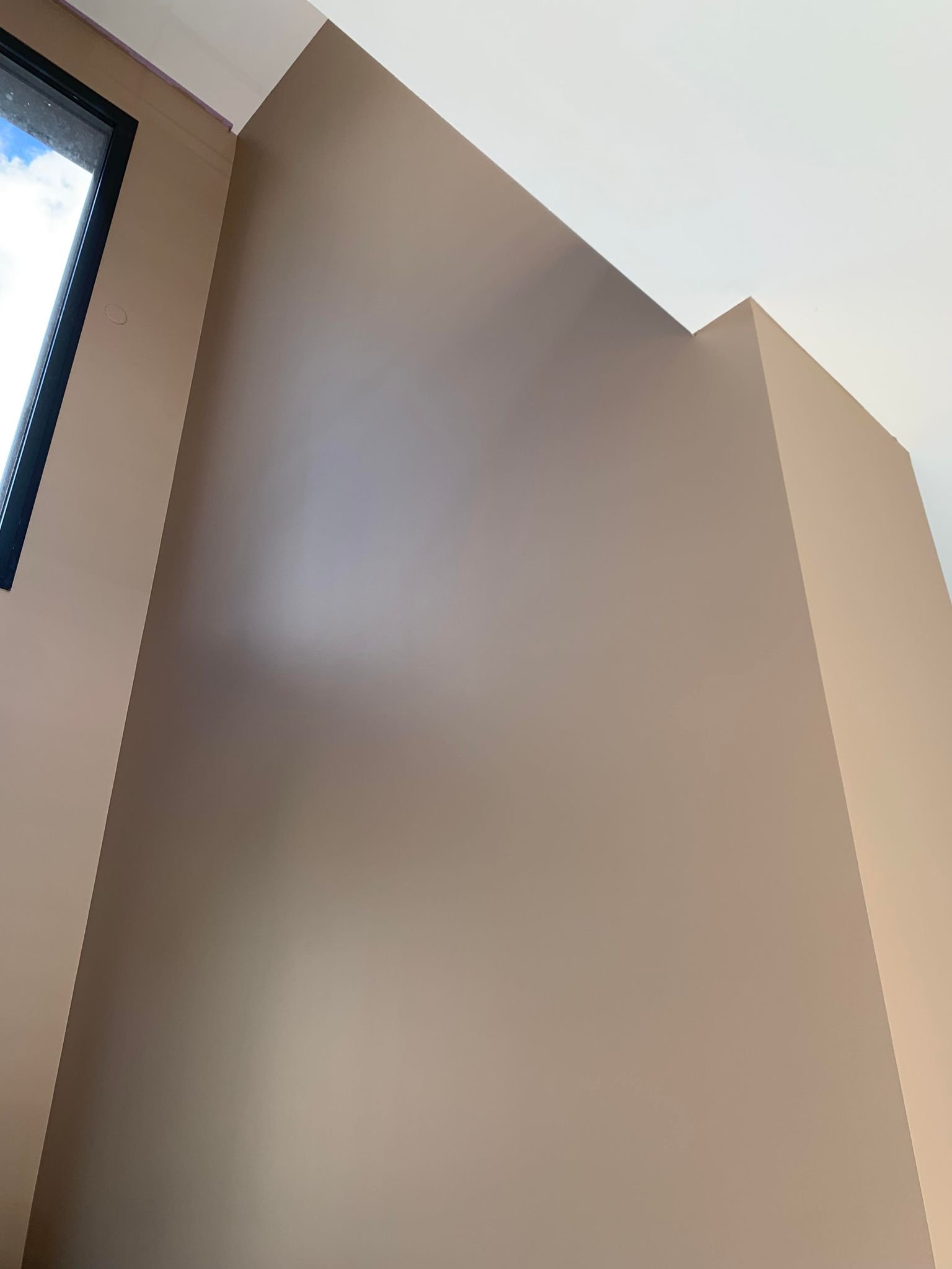 Escalier interieur en cours de renovation